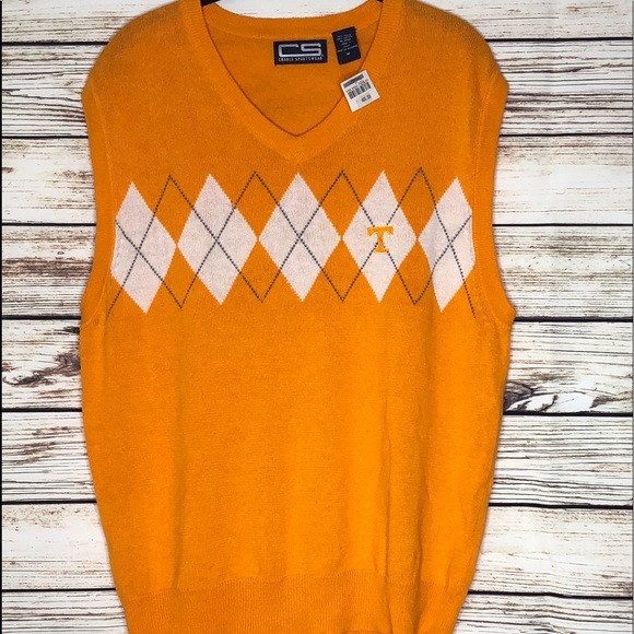 crable sportswear Other - CS Men’s UT Vols Vest Medium NWT Orange White
